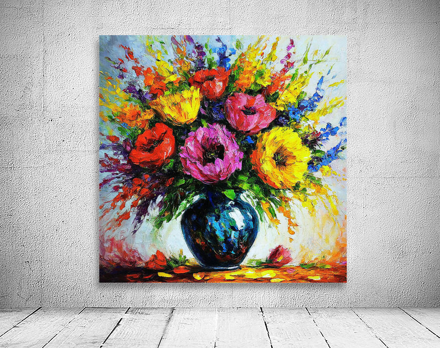 Floral Symphony Wall Preview