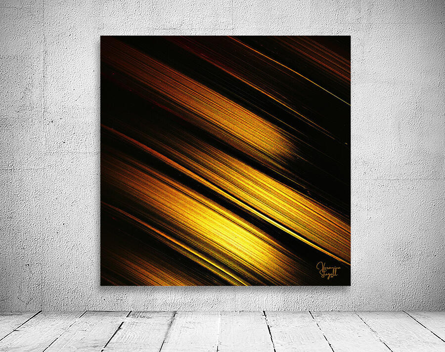 Golden Currents Wall Preview