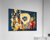 [Impasto Poppies] Acrylic Print