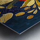 [Impasto Poppies] Metal print