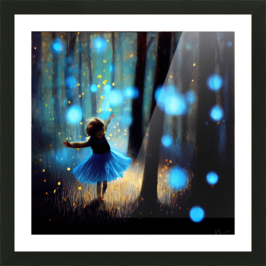 [The Sparkle-Magic Forest] Picture Frame print