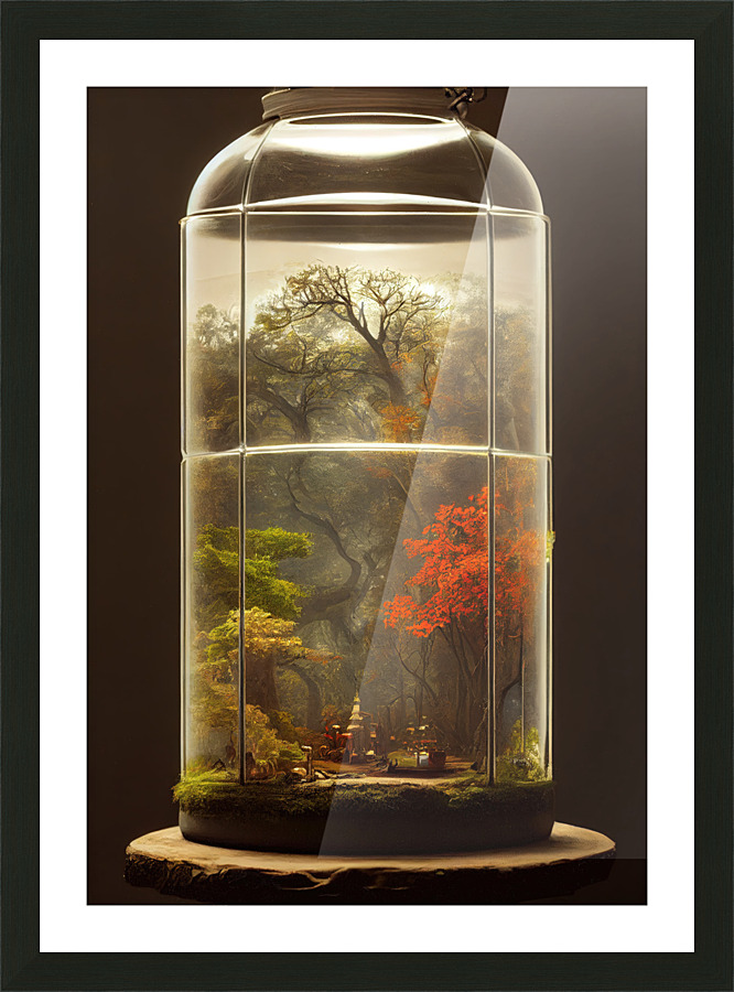 [Arboretum Bell Jar] Picture Frame print