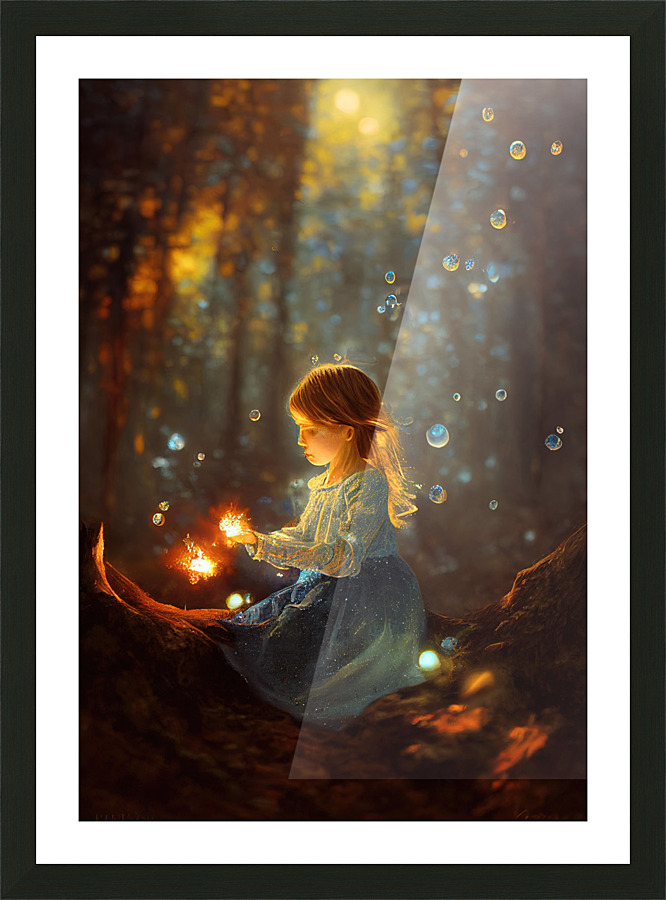 [The Sparkle-Magic Forest] Picture Frame print