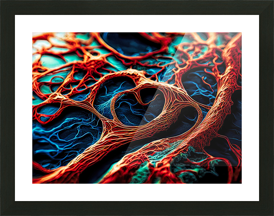 Angiogenesis Picture Frame print