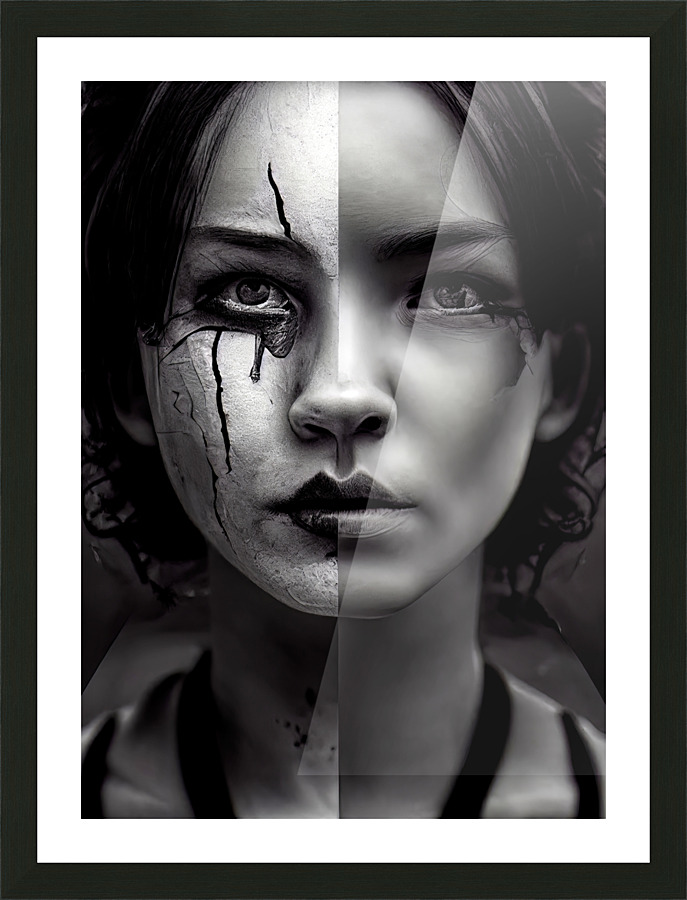 Feeling on the inside Picture Frame print