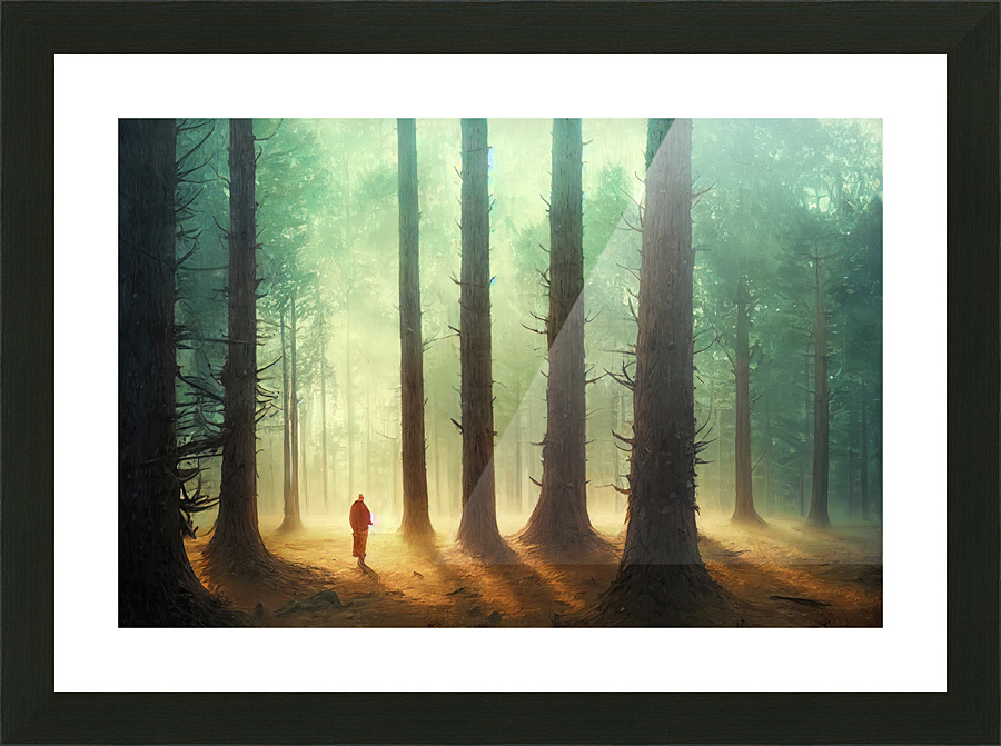 [Forest Walk] Picture Frame print