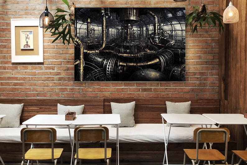Steampunk tokamak Reproduction