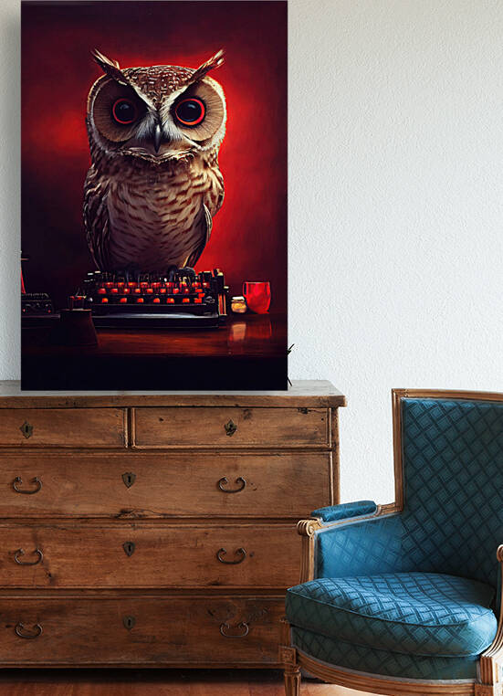 [Owl Journalist] by Cyberimpressions LLC