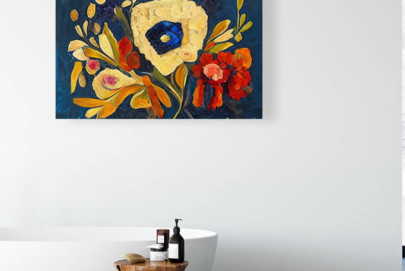 [Impasto Poppies] Reproduction