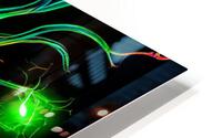 Neon Neuron HD Metal print