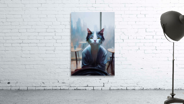 [Tea House Cat] Wall Preview