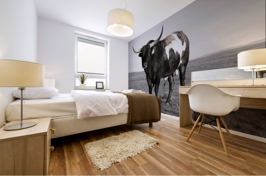 Tiger Mural print