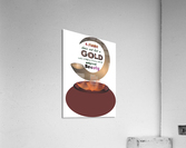 burning  gold Acrylic Print