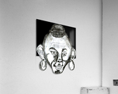 hansome afri Acrylic Print