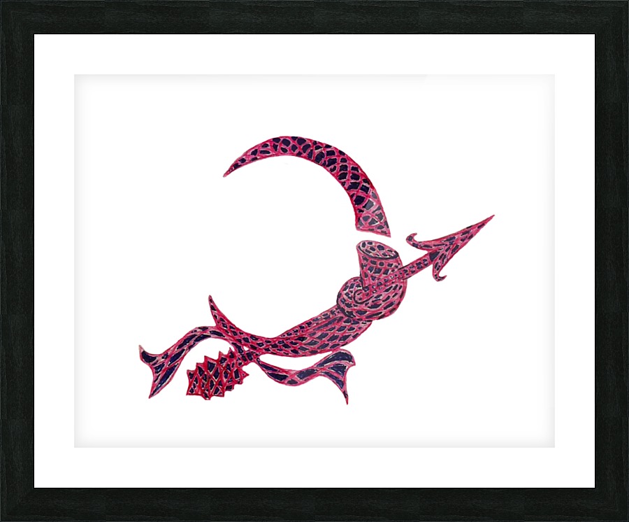 hunting arrow Picture Frame print