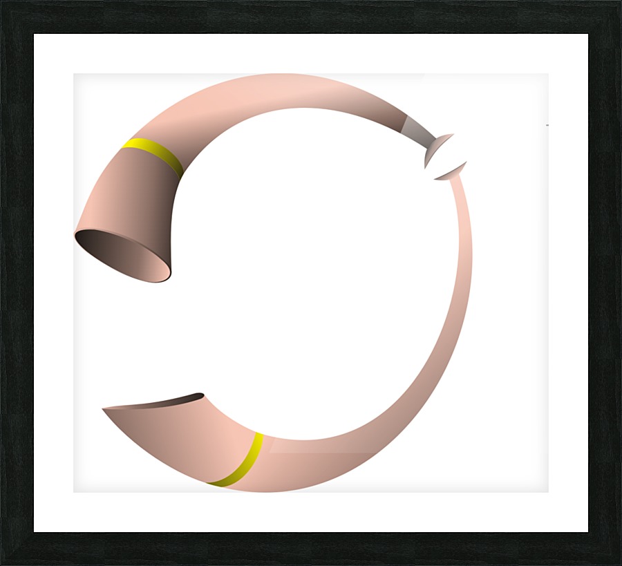 logo horn Picture Frame print