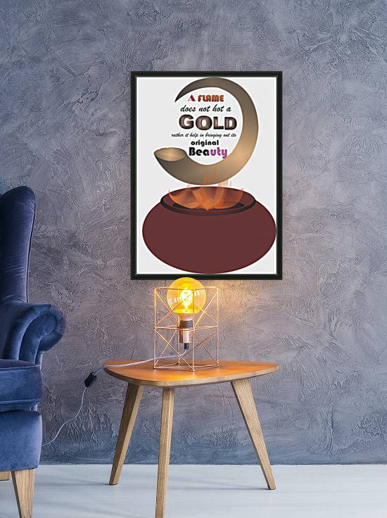 burning  gold by Frankton