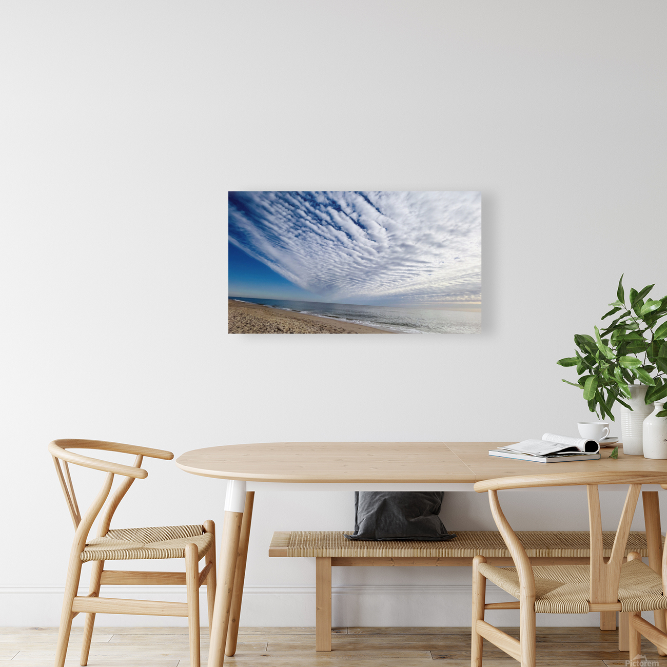 Blue Sky Beach Reproduction