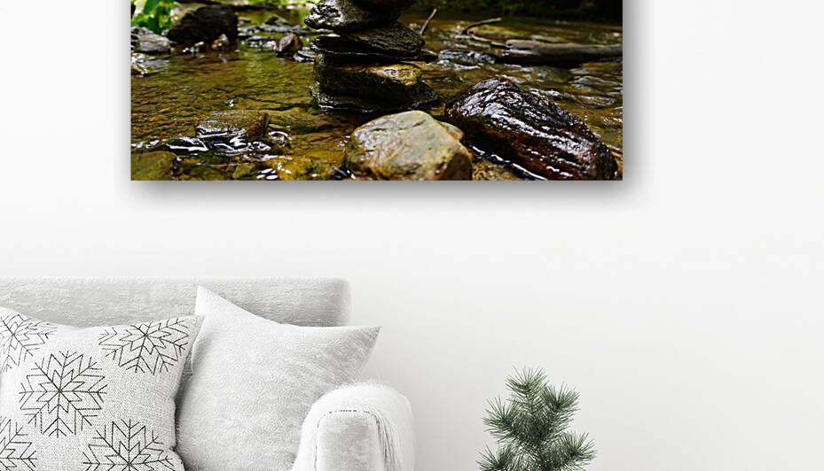 Meditation Rocks  Reproduction