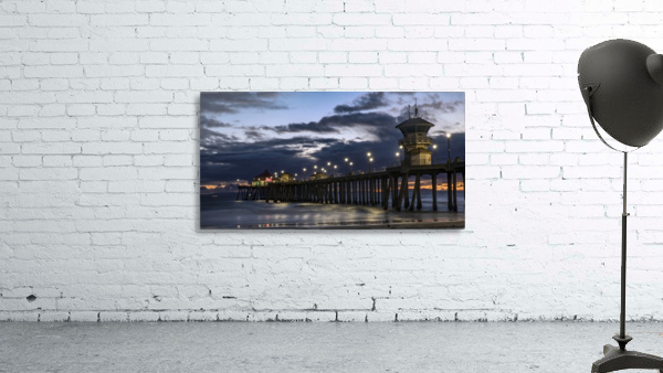 Pier at Sunset Wall Preview