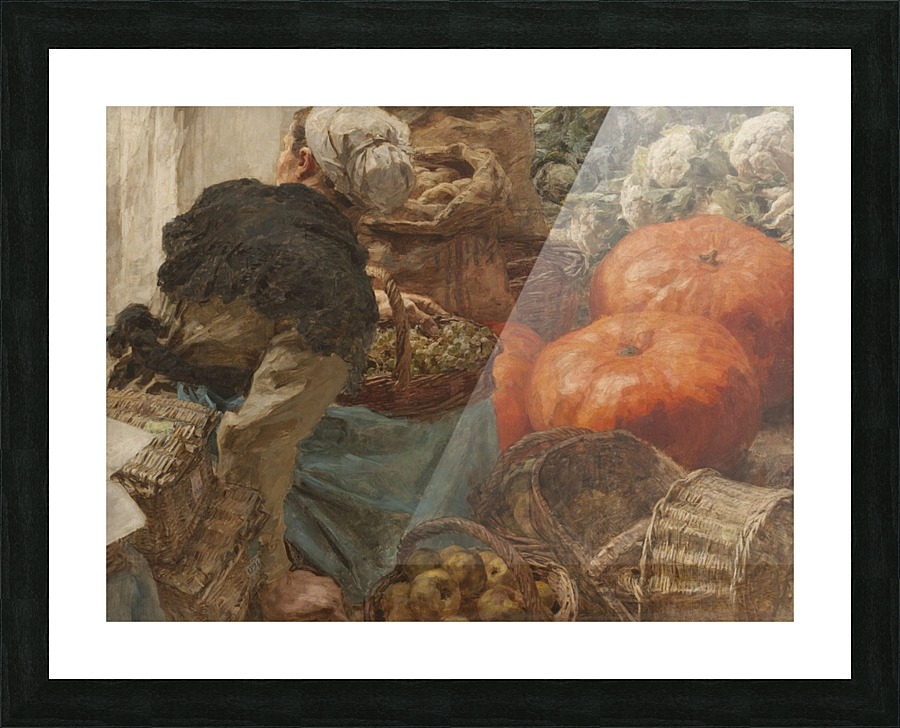 Les Halles Picture Frame print