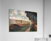 Workers in a FIield, Thuringen Acrylic Print