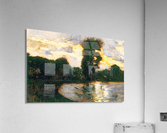 On a Canal Acrylic Print