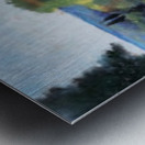 Sea and Landscape Metal print