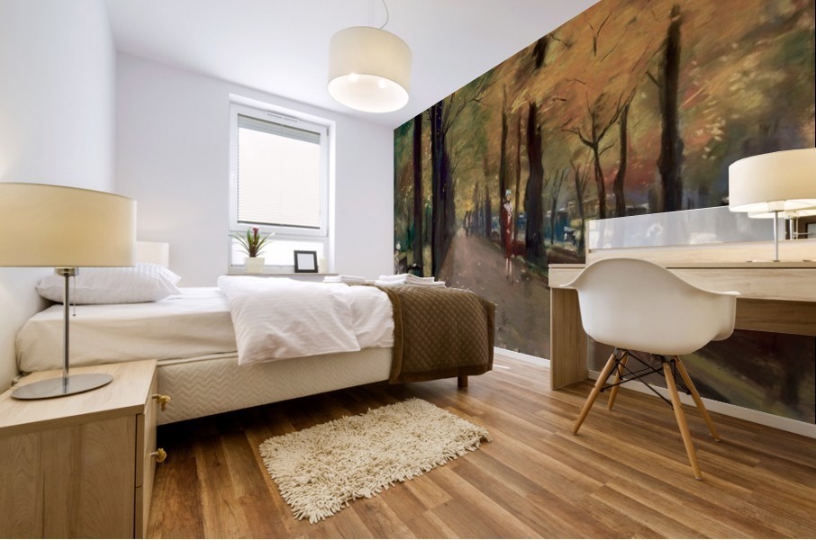 Tiergarten, Berlin Mural print