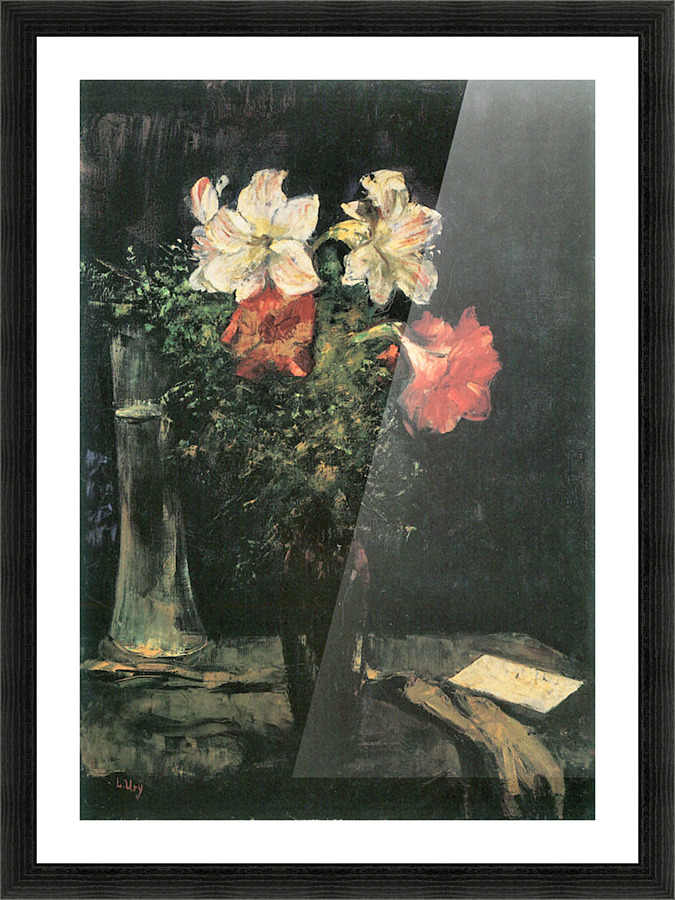 Amaryllis Picture Frame print