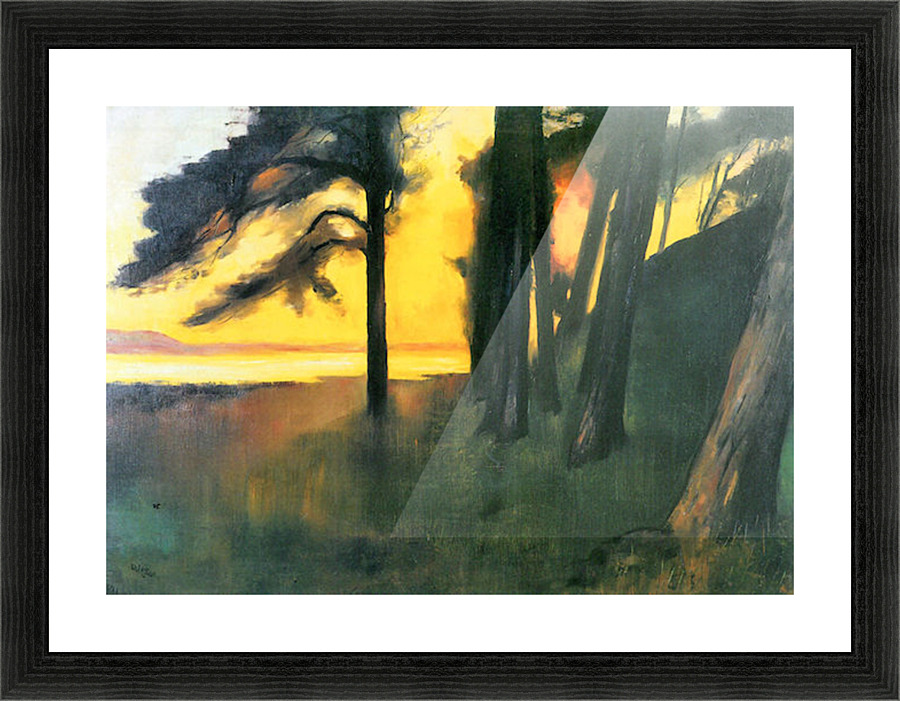 Grunewald Picture Frame print