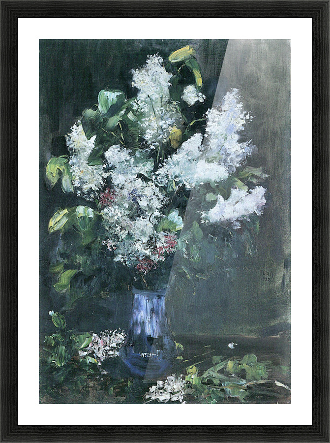 Lilacs Picture Frame print