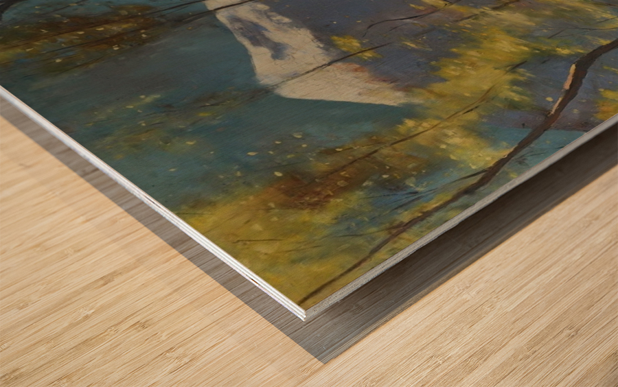 Spring on Lake Garda Wood print