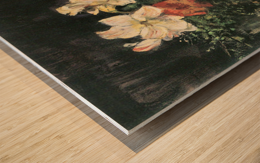 Amaryllis Wood print