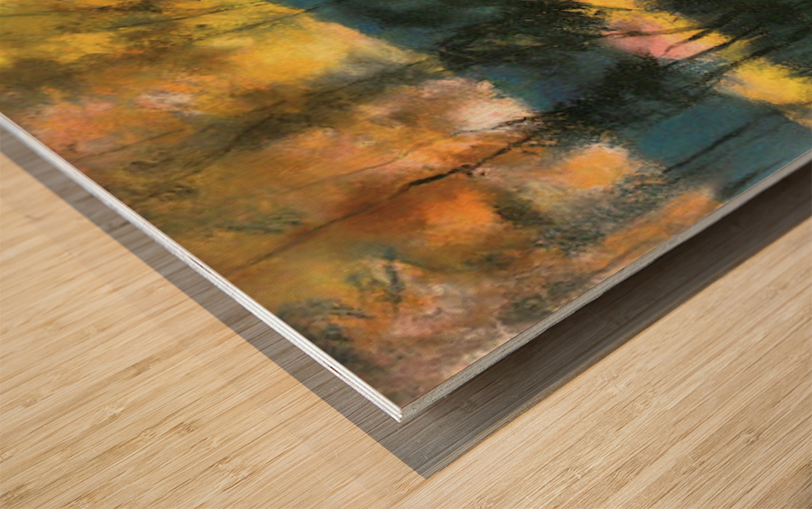Landscape Wood print