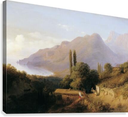 Krimskiy peysazh Canvas Print