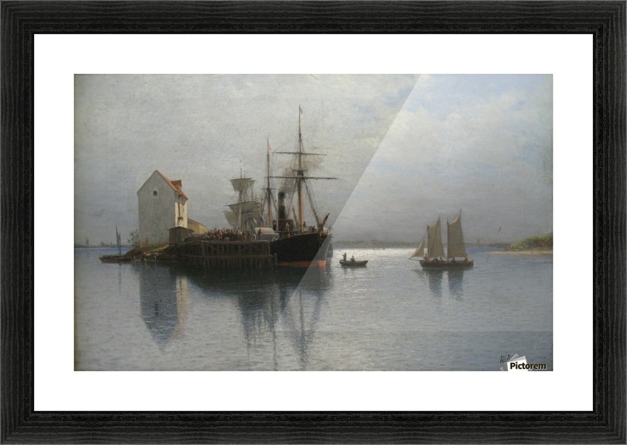 Seaside, 1897 Picture Frame print