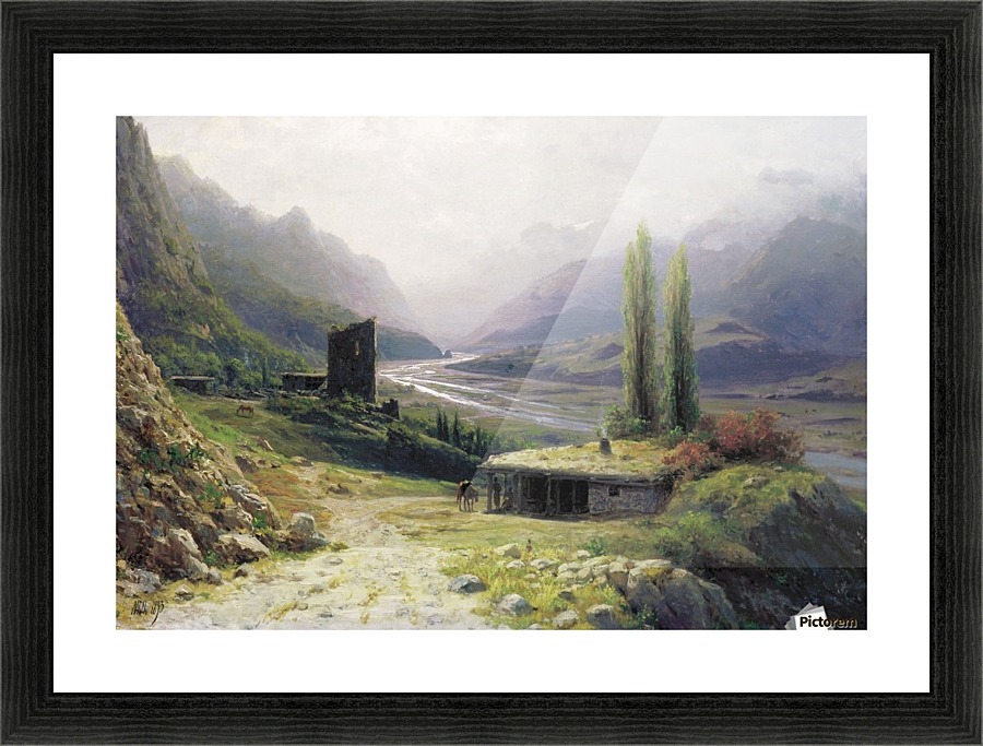 Kavkaz Landscape Picture Frame print