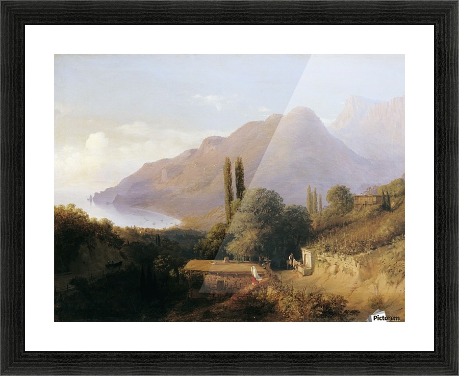 Krimskiy peysazh Picture Frame print
