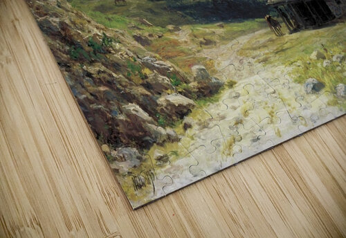 Kavkaz Landscape Lev Lagorio puzzle