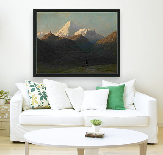 Mountain Landscape Reproduction