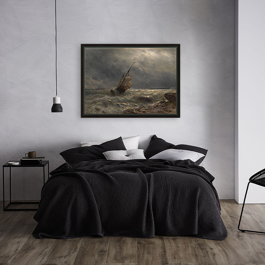Ship in a Storm Reproduction