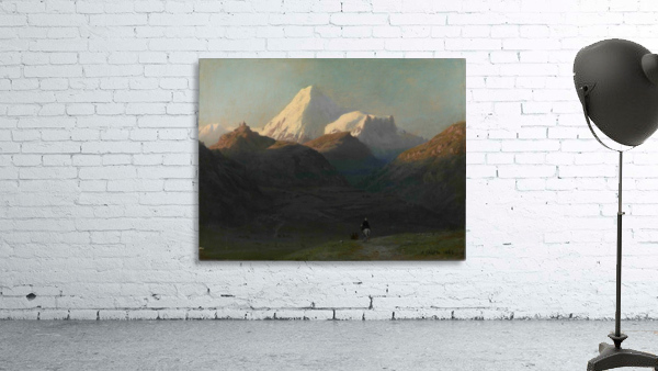 Mountain Landscape Wall Preview