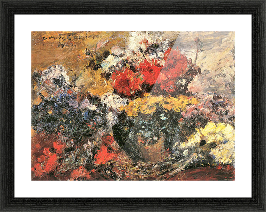 Autumn Flowers Picture Frame print