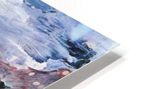 Walchensee with larch HD Metal print