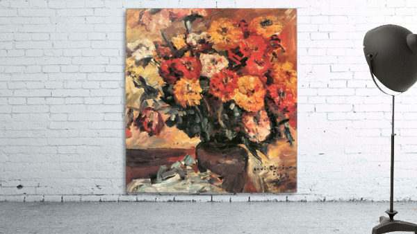 Zinnias Wall Preview