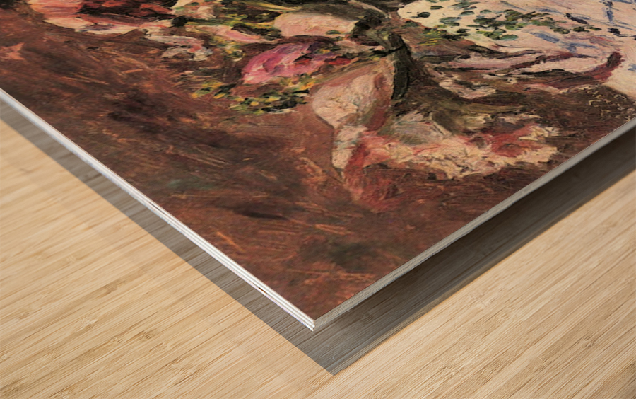 Orchid Wood print