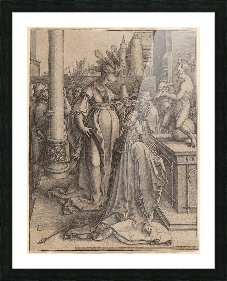 Solomon's Idolatry, 1514 Picture Frame print