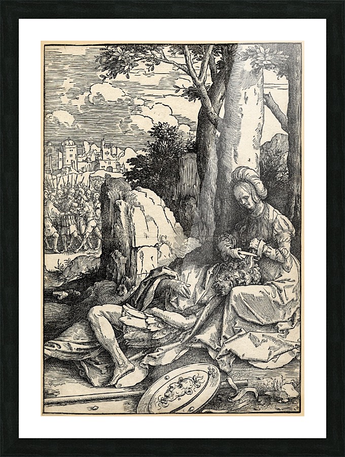 Samson and Delilah Picture Frame print