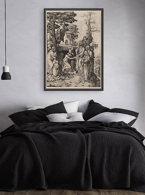 The Raising of Lazarus by Lucas van Leyden